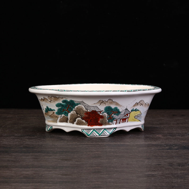shallow ceramic plant pots 7