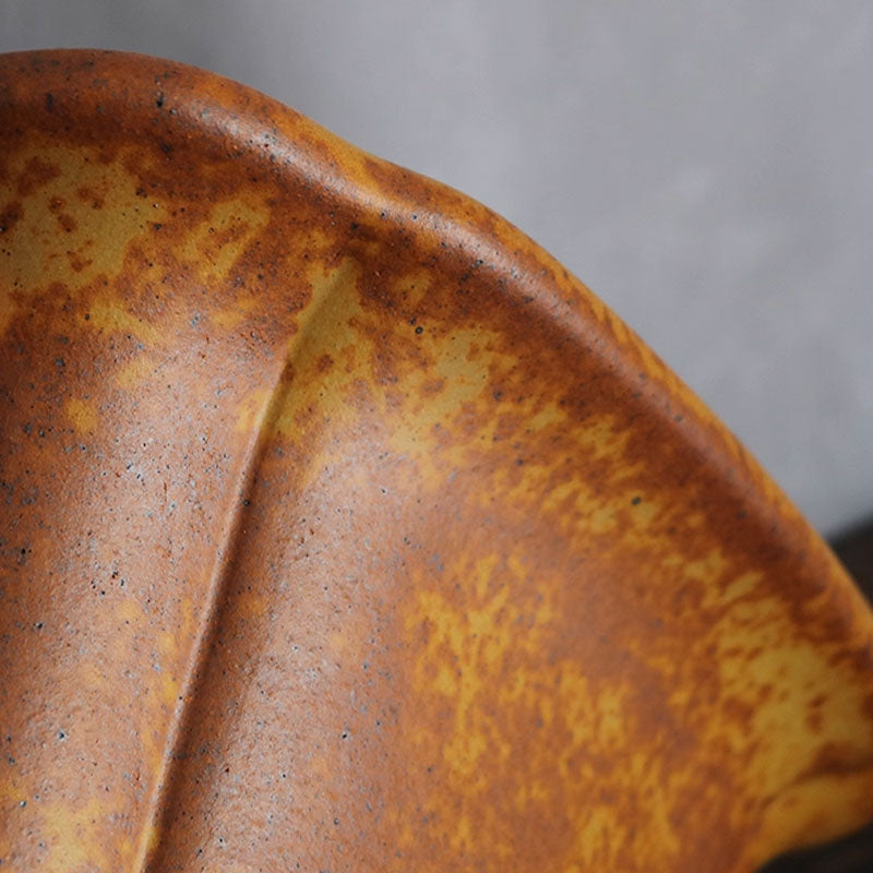 11.8 inch (30cm) Large 6.7 inch (17cm) Deep Square Speckled Finish Premium Bonsai Pot Close Shot