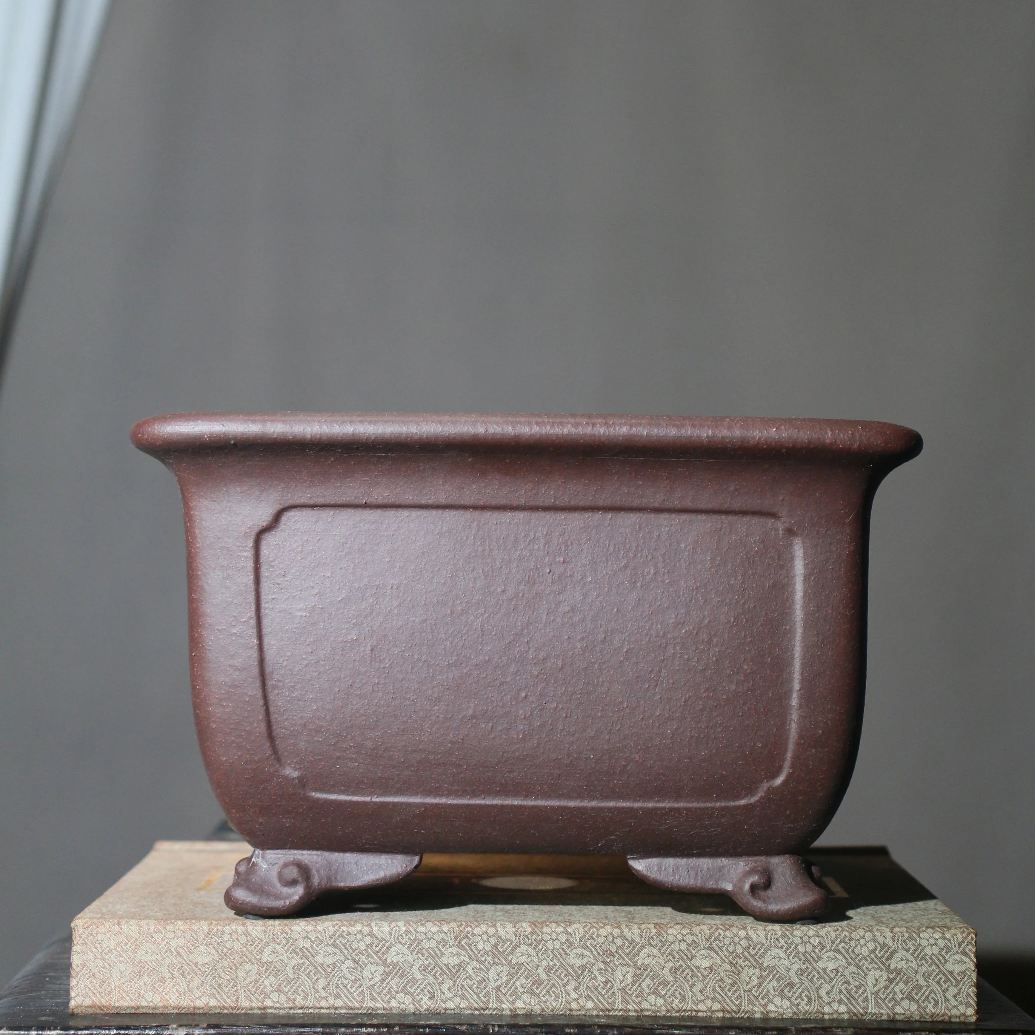 12" (30.5cm) Large Square Handcrafted Premium Bonsai Pot