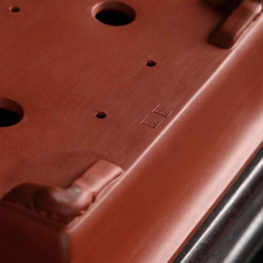 13.7" (35cm) Large Traditional Rectangle Bonsai Pots w Raised Feet