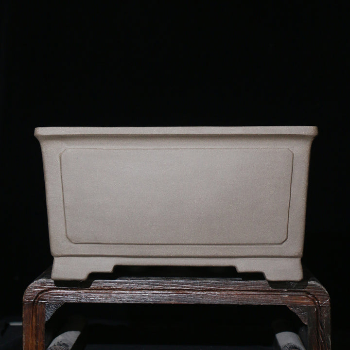 15.3" (39cm) Large 7.8" (20cm) Deep Handcrafted Square Bonsai Pot