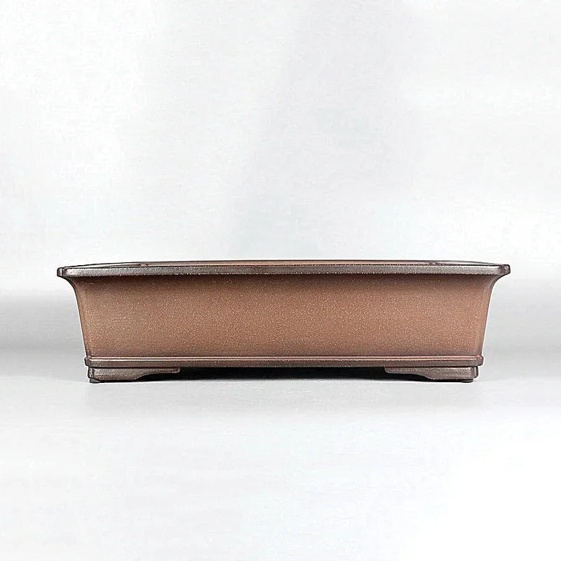15.7 inch (40cm) Large Premium Handmade Classic Rectangle Bonsai Pot