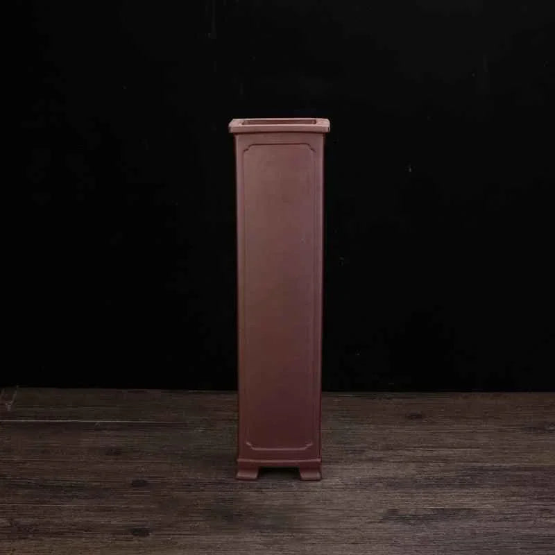 16.5" (42cm) Extra-Deep Handmade Unglazed Cascade Bonsai Pot