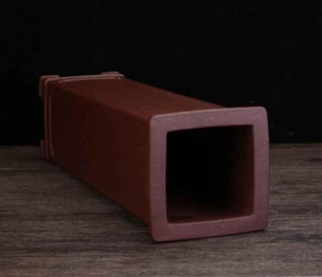 16.5" (42cm) Extra-Deep Handmade Unglazed Cascade Bonsai Pot