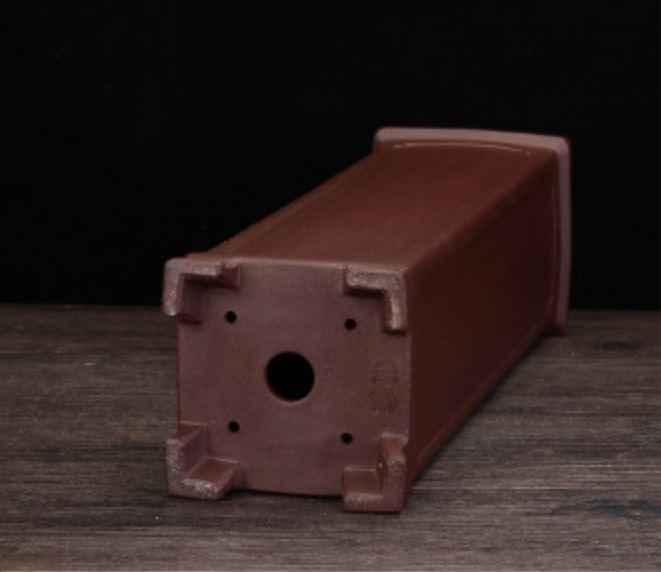 16.5" (42cm) Extra-Deep Handmade Unglazed Cascade Bonsai Pot