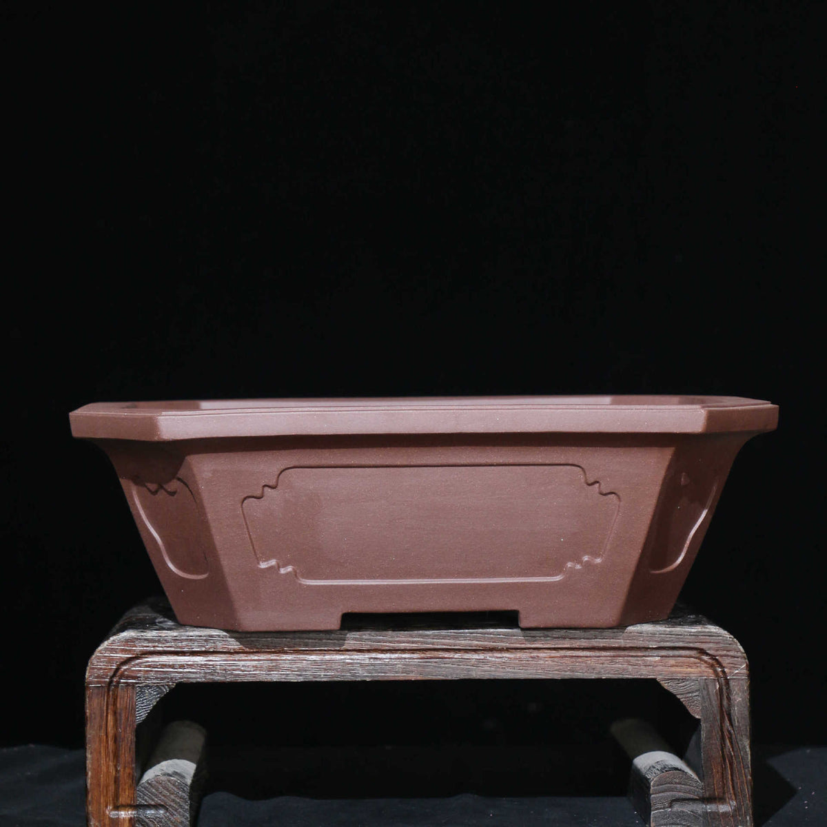 18.1" (46cm) Extra Large High-End Rectangular Bonsai Pot Handmade