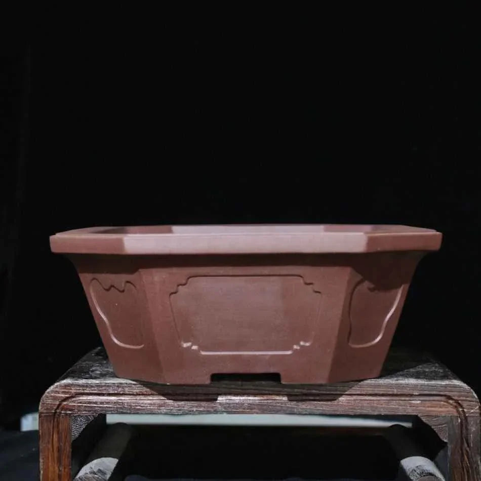 18.1" (46cm) Extra Large High-End Rectangular Bonsai Pot Handmade