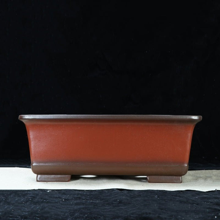 18.1" (46cm) Extra Large Rectangular Dual-Tone Bonsai Pot
