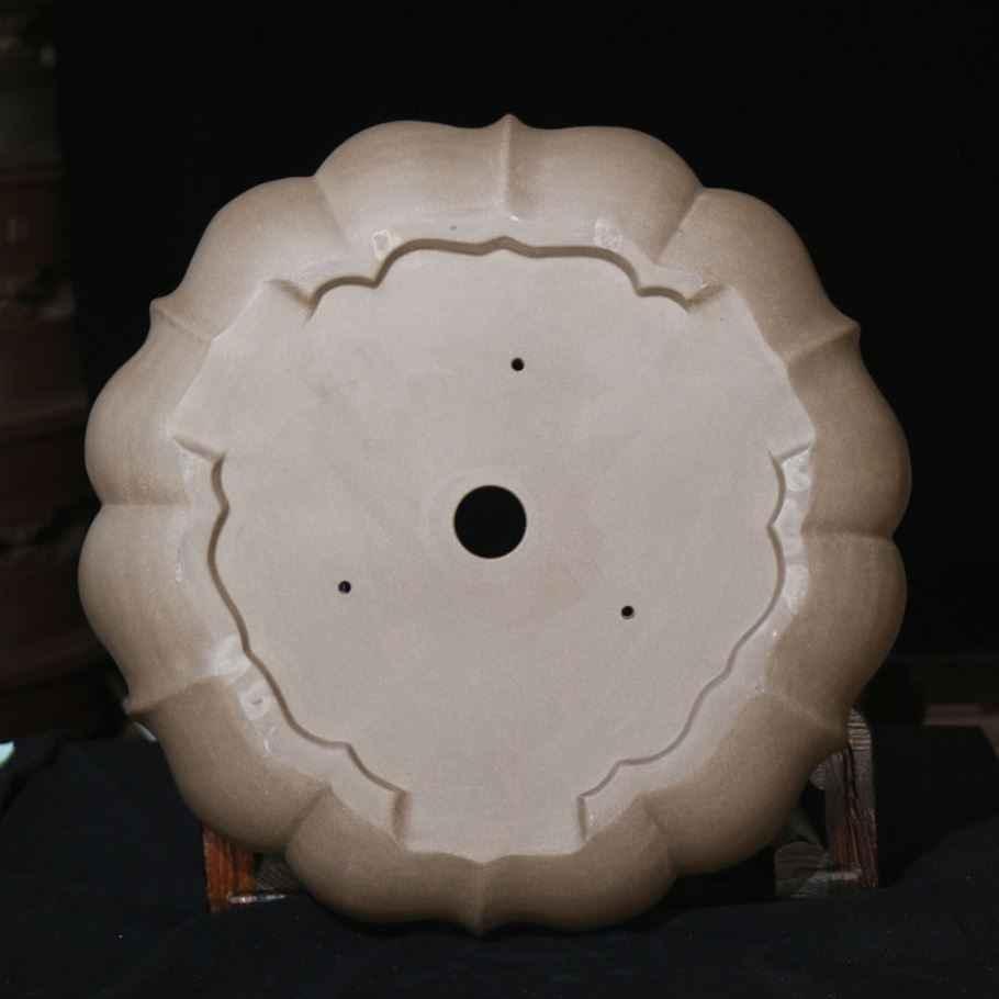 20.4" (52cm) Extra Large Lotus Shaped Handcrafted Bonsai Forest Pots