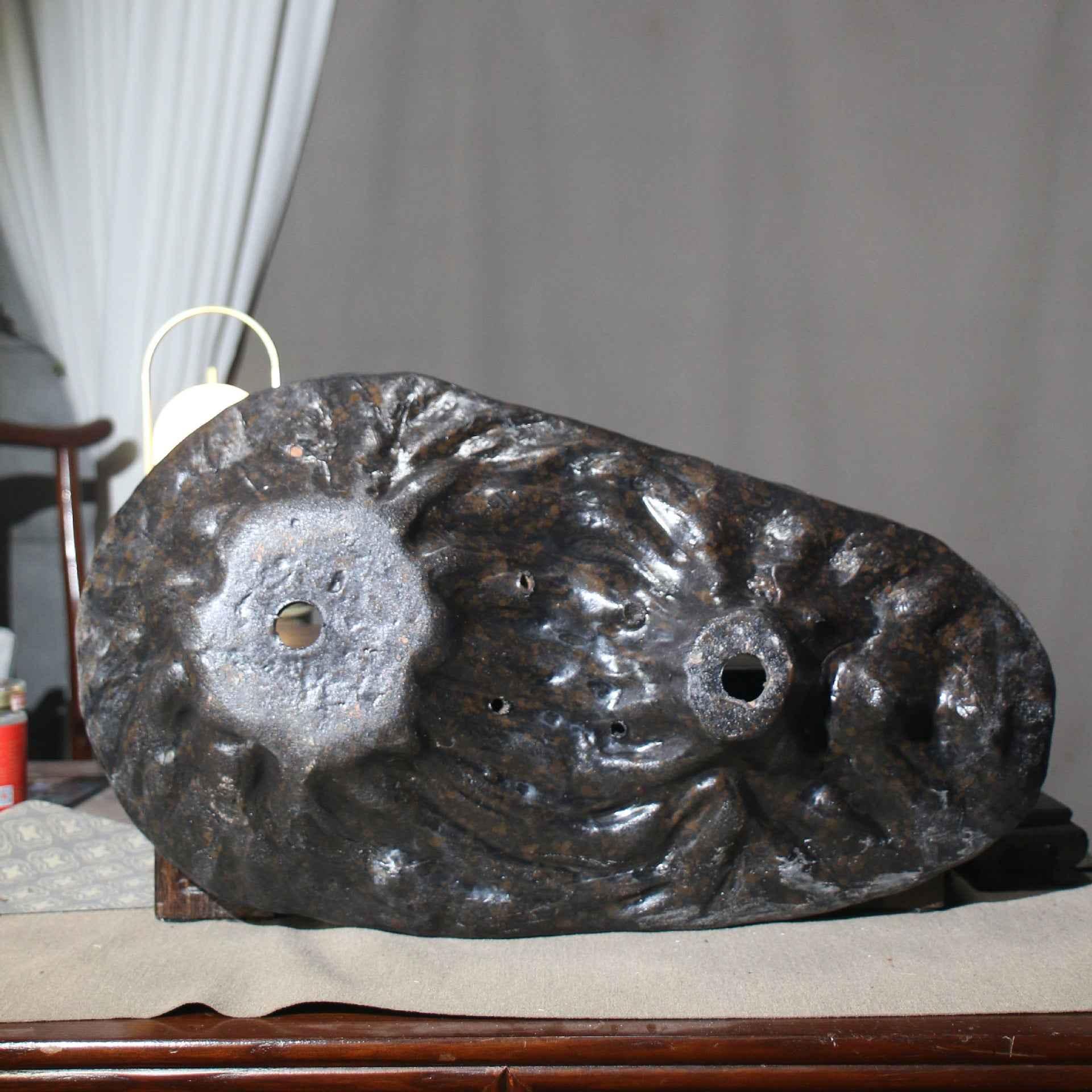 21.6" (55cm) Handcrafted Rocky Mountain-Inspired Bonsai Forest Pot