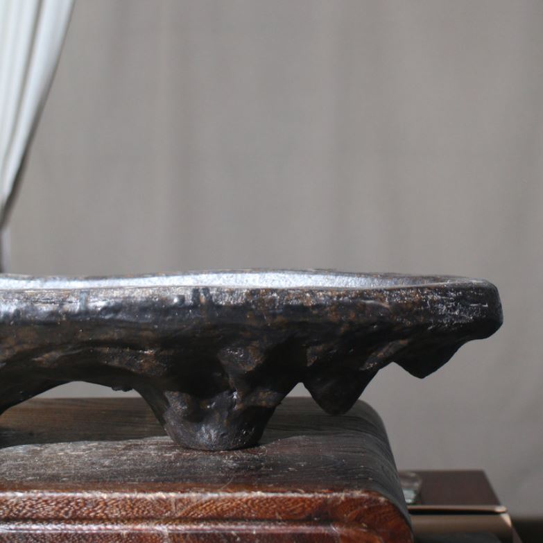 21.6" (55cm) Handcrafted Rocky Mountain-Inspired Bonsai Forest Pot Close Shot 2