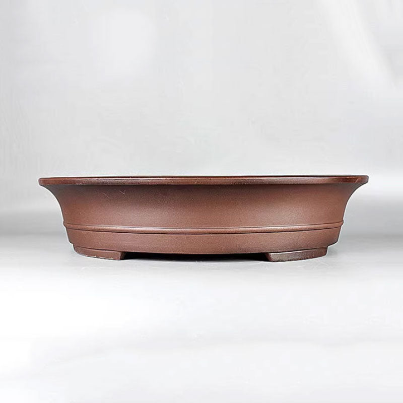 22.8 inch (58cm) Extra Large Oval Flared Premium Traditional Bonsai Pot
