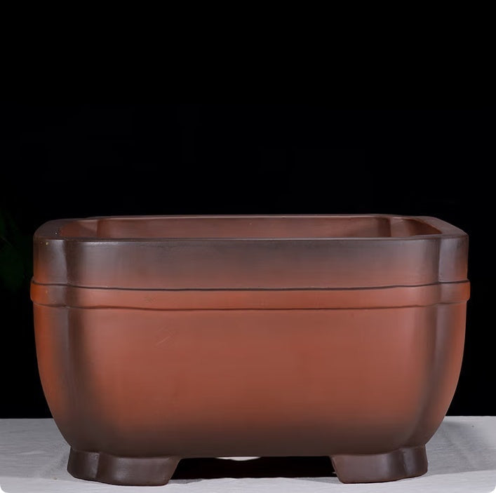 23.2 inch (59cm) Large 10.2 inch (26cm) Deep Premium Semi Cascade Bonsai Pot