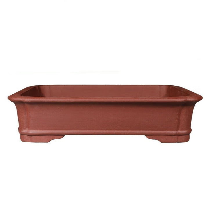 24.4 inch (62cm) Extra large Traditional Yixing Clay Rectangle Bonsai Pot