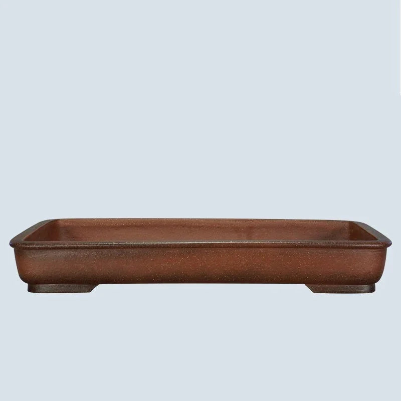 25.6 inch (65cm) Extra Large Shallow Rectangular Forest Bonsai Pot