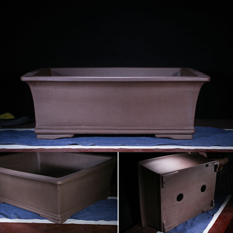 25.9 inch (66cm) Extra Large Rectangular Traditional Deep Bonsai Pot