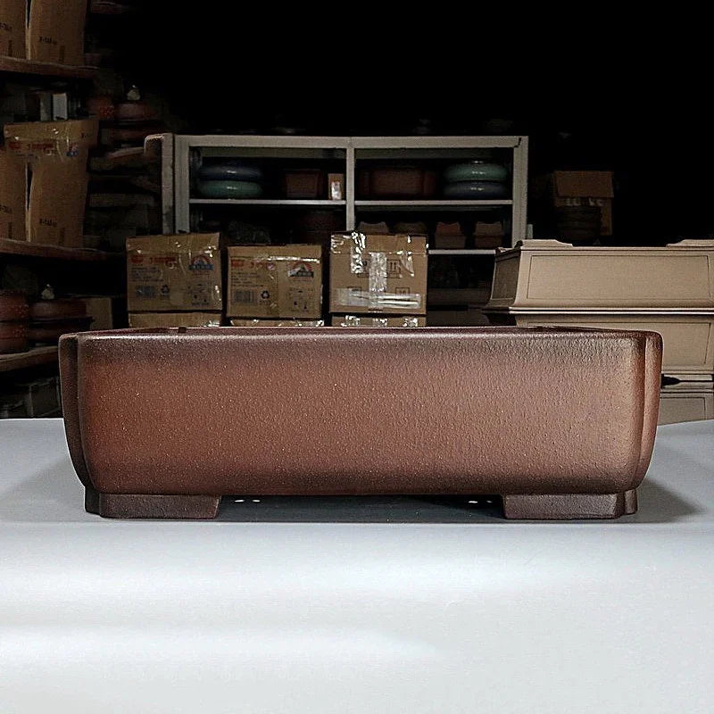 27.7 inch Extra Large Rectangular Corner-Cut Premium Bonsai Pot