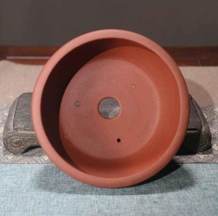 7.4" (19cm) Round Minimalist Flared Classic Bonsai Pots