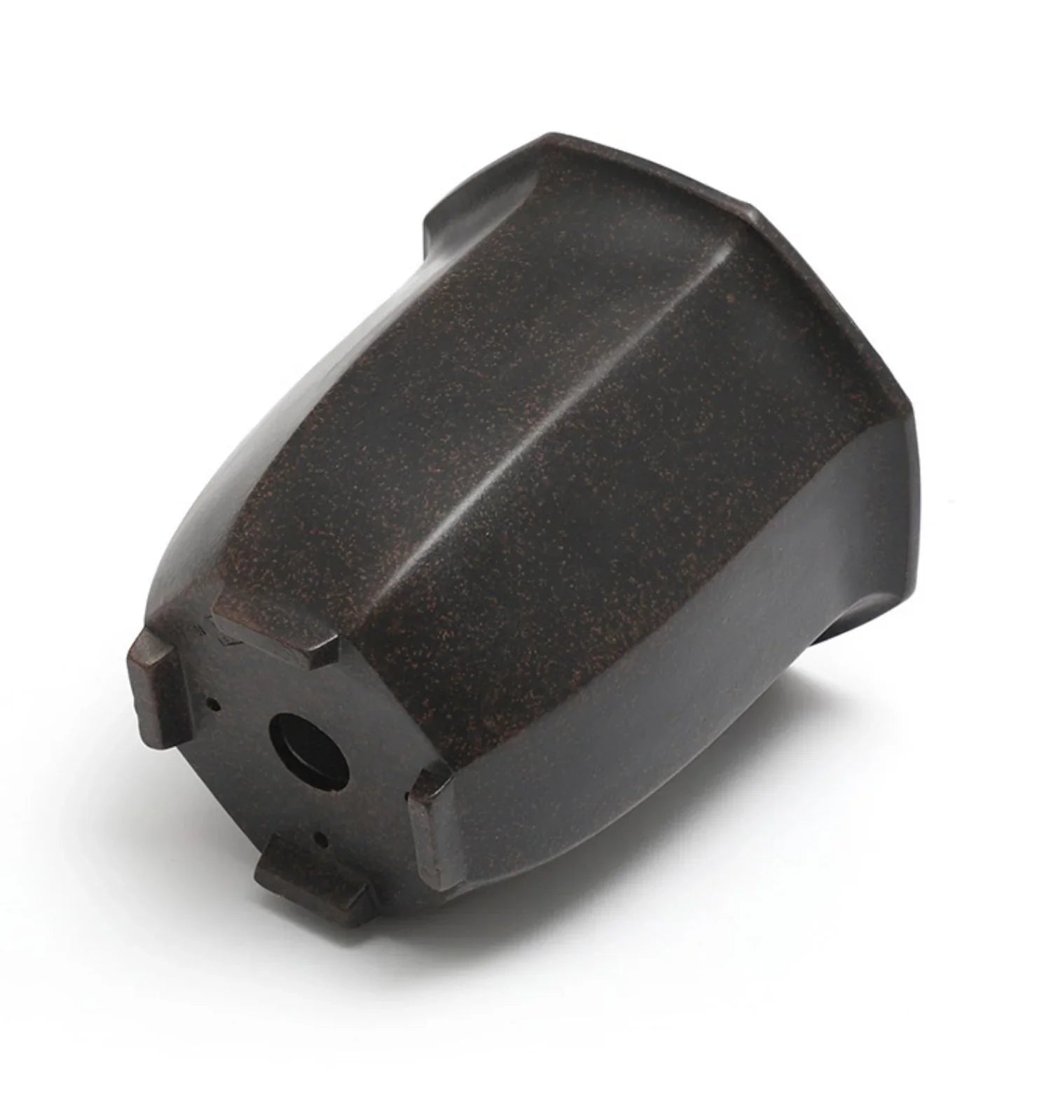 7.6" (19.5cm) Deep Unglazed Classic Cascade Bonsai Pots Bottom View