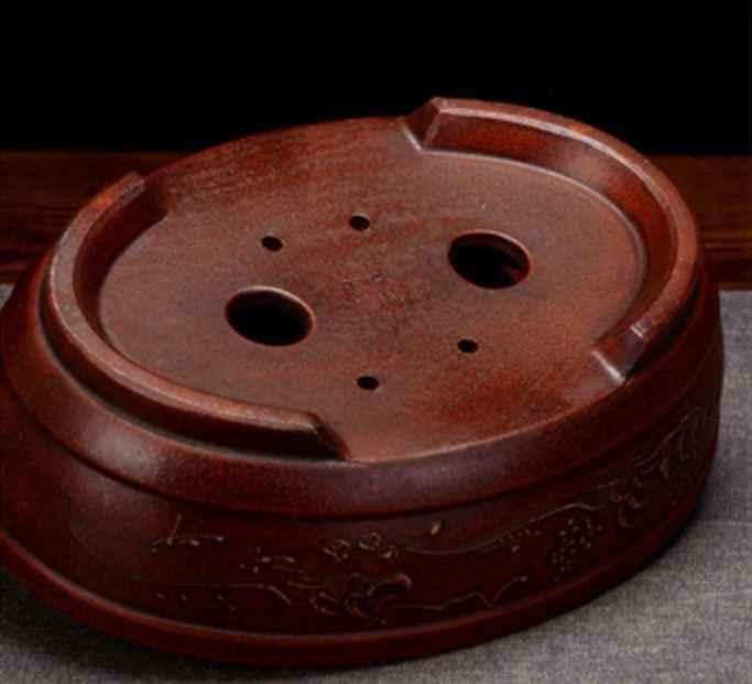 8.9" (22.7cm) Antique Style Oval Unglazed Bonsai Pot