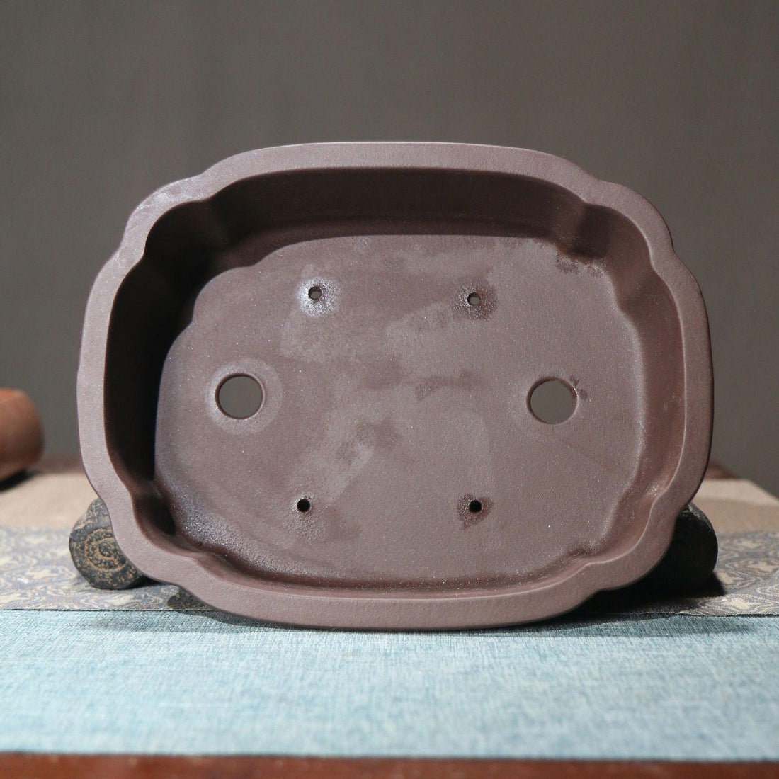 9.3" Premium Shallow Rounded Corner Bonsai Pot - Potscape