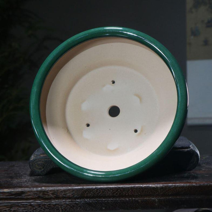 Premium 8.8" Round Glazed Unique Cloud Feet Pots - Potscape