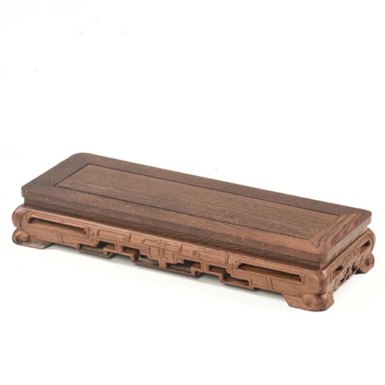 Set of 3 Multi-Sized Long Wooden Bonsai Stands - Ideal for Arranging Multiple Bonsais - Potscape